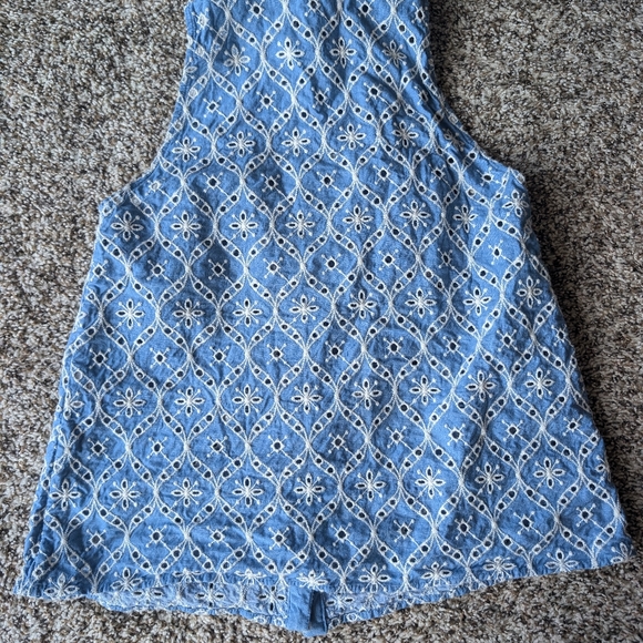 Sezane Erina Shirt in Blue/Ecru - Picture 10 of 15